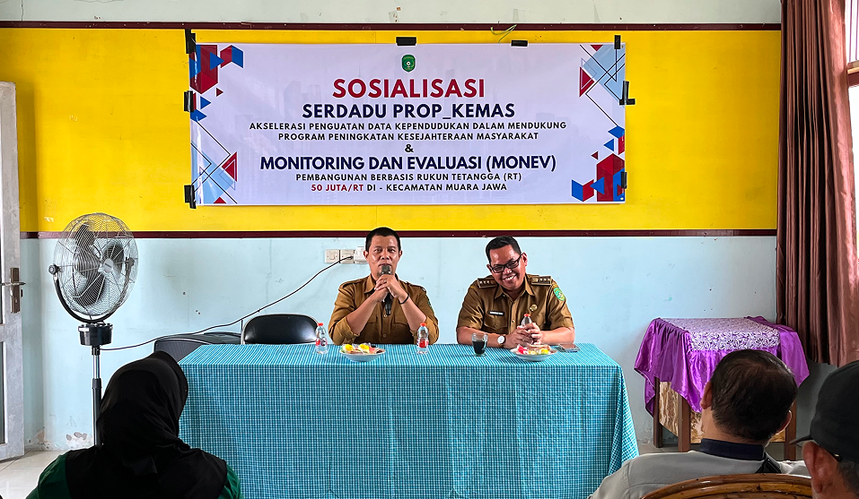 📍CAMAT MUARA JAWA LAKSANAKAN MONEV DAN SOSIALISASI PROGRAM SERDADU PROP_KEMAS DI KELURAHAN MUARA JAWA TENGAH📍 2 IMG 4469