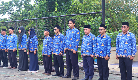 APEL KORPRI KECAMATAN MUARA JAWA: CAMAT INSTRUKSIKAN PERSIAPAN HUT KORPRI KE-54 DENGAN KEGIATAN SOSIAL 4 IMG 4585