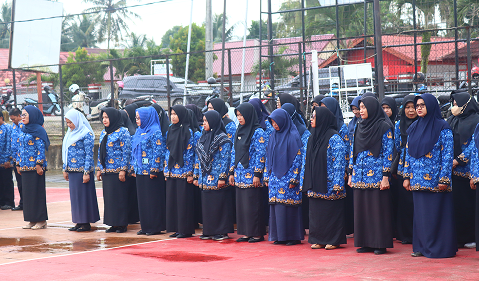 APEL KORPRI KECAMATAN MUARA JAWA: CAMAT INSTRUKSIKAN PERSIAPAN HUT KORPRI KE-54 DENGAN KEGIATAN SOSIAL 7 IMG 4599
