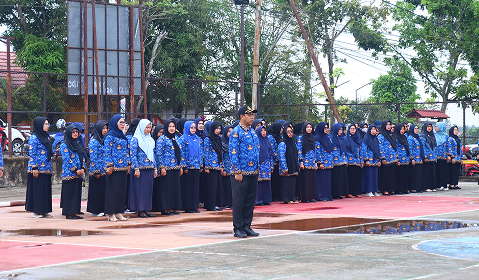 APEL KORPRI KECAMATAN MUARA JAWA: CAMAT INSTRUKSIKAN PERSIAPAN HUT KORPRI KE-54 DENGAN KEGIATAN SOSIAL 2 IMG 4650