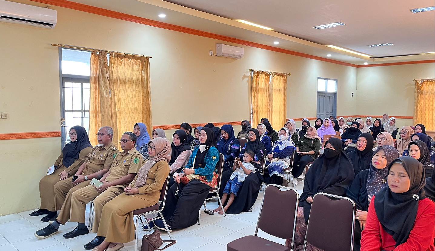 TIM PENGGERAK POSYANDU KECAMATAN MUARA JAWA LAKSANAKAN SOSIALISASI POSYANDU 6 SPM 2 IMG 9513