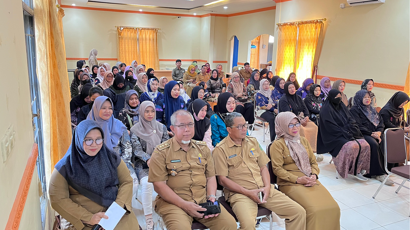 TIM PENGGERAK POSYANDU KECAMATAN MUARA JAWA LAKSANAKAN SOSIALISASI POSYANDU 6 SPM 6 IMG 9518