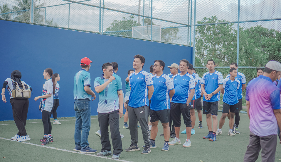 OLAHRAGA PERSAHABATAN PERERAT SINERGI PERTAMINA HULU MAHAKAM DAN PEMERINTAH KECAMATAN MUARA JAWA 13 KFT04573