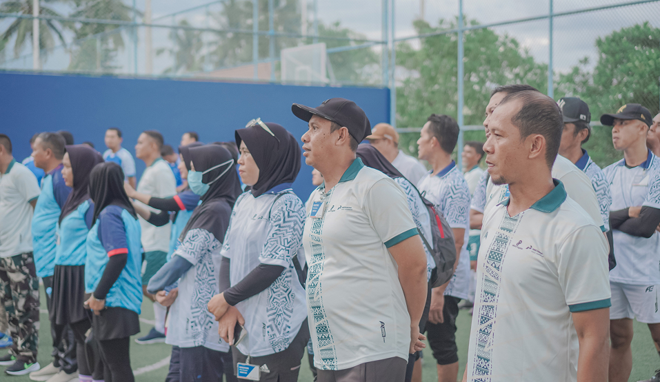 OLAHRAGA PERSAHABATAN PERERAT SINERGI PERTAMINA HULU MAHAKAM DAN PEMERINTAH KECAMATAN MUARA JAWA 7 KFT04574