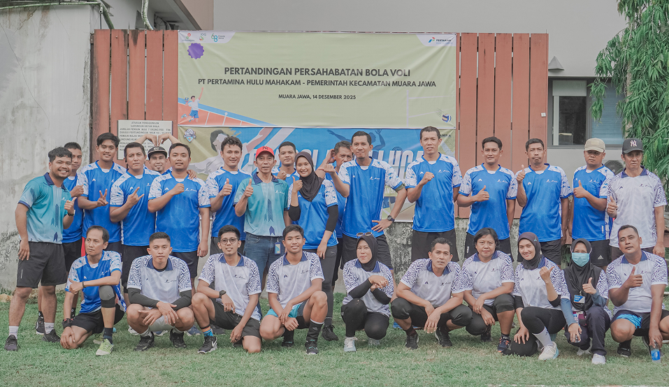 OLAHRAGA PERSAHABATAN PERERAT SINERGI PERTAMINA HULU MAHAKAM DAN PEMERINTAH KECAMATAN MUARA JAWA 10 KFT04614