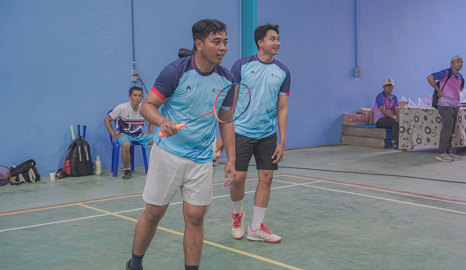 OLAHRAGA PERSAHABATAN PERERAT SINERGI PERTAMINA HULU MAHAKAM DAN PEMERINTAH KECAMATAN MUARA JAWA 16 KFT04665