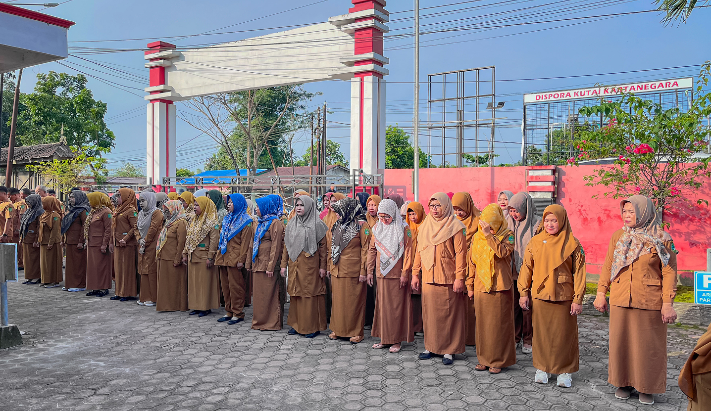 APEL SENIN DI KECAMATAN MUARA JAWA TEKANKAN PENGUATAN PERENCANAAN PEMBANGUNAN DAN KESIAPAN ADMINISTRASI KEUANGAN 6 IMG 0687 1