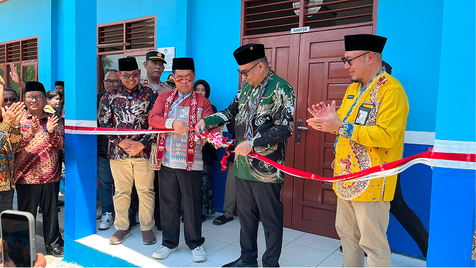 PERESMIAN RUANG BELAJAR BARU SMP NEGERI 3 MUARA JAWA, WUJUD NYATA KOMITMEN PEMERINTAH DAERAH DALAM MENINGKATKAN KUALITAS PENDIDIKAN