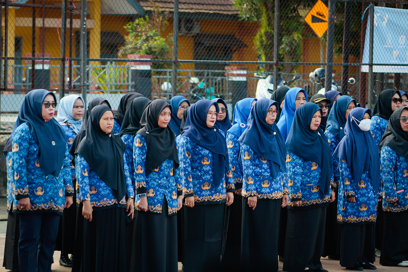APEL KORPRI KECAMATAN MUARA JAWA JADI MOMENTUM PENGUATAN DISIPLIN DAN SINERGI ASN 5 MG 0744 1